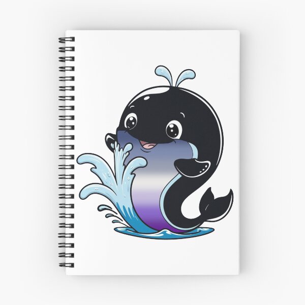 Item preview, Kawaii Butch Whale - Butch Pride Design designed and sold by Travelslightly.