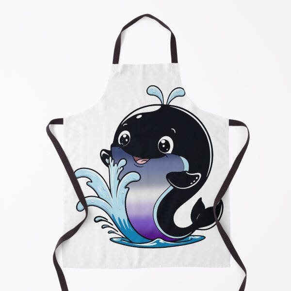Item preview, Kawaii Butch Whale - Butch Pride Design designed and sold by Travelslightly.