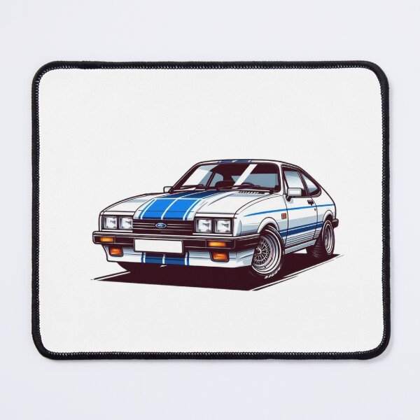 Item preview, 80s Ford Capri Laser designed and sold by VintageCarsShop.