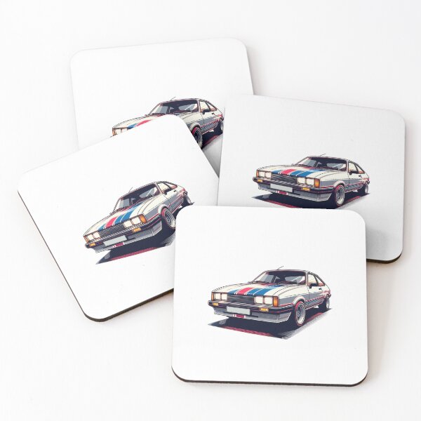 Item preview, 80s Ford Capri Laser designed and sold by VintageCarsShop.