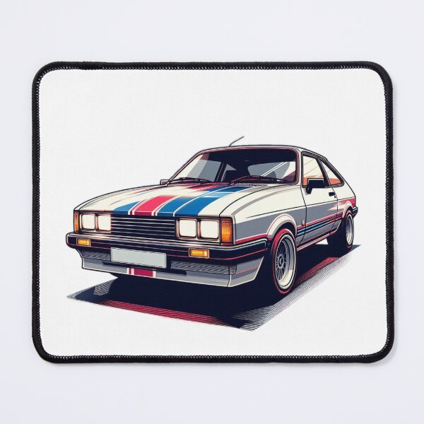 Item preview, 80s Ford Capri Laser designed and sold by VintageCarsShop.