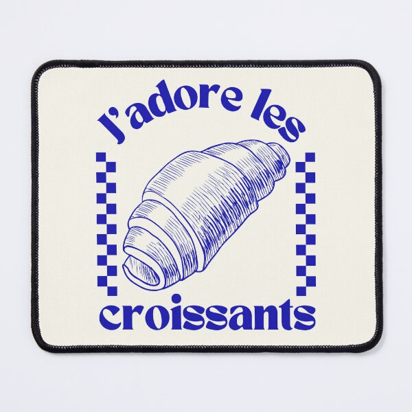 Item preview, I love croissant (in french) designed and sold by Peerless-Prime.