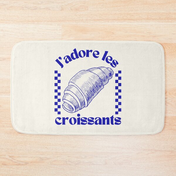 Item preview, I love croissant (in french) designed and sold by Peerless-Prime.