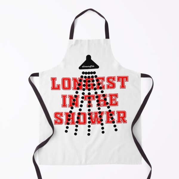 Item preview, Longest in the Shower designed and sold by SwearingKids.