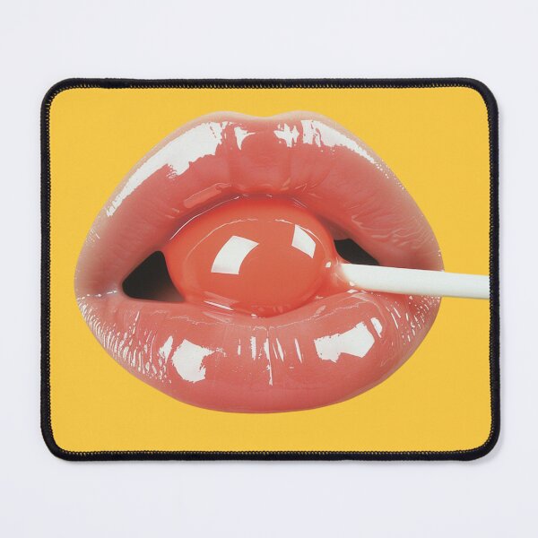 Item preview, Glossy Lips Lollipop Bite Surreal Beauty Sweet Temptation designed and sold by MOONE FLOWER.