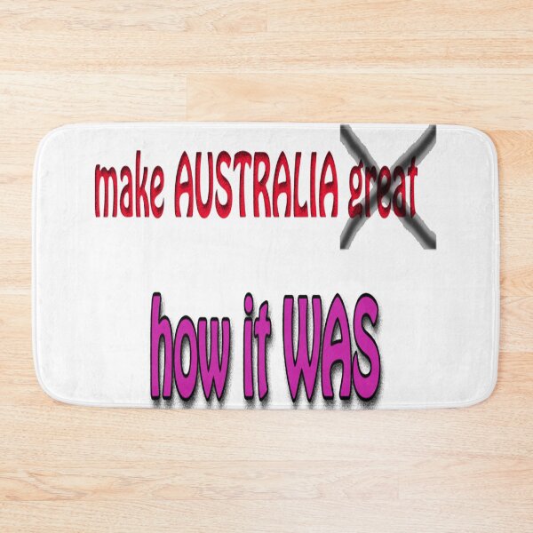 Item preview, Make Australia how it was designed and sold by Huskyyy Designs.