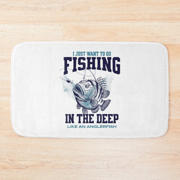 Item preview, I Just Want To Go Fishing In The Deep Like An Anglerfish designed and sold by FantasyFablesC.