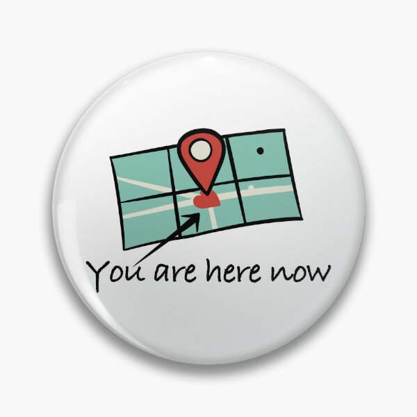 Item preview, You Are Here Design - Minimalist Funny Location Marker, Love Story, Couple Gift - Cozy Home Style, Art, Vintage designed and sold by Memorph.