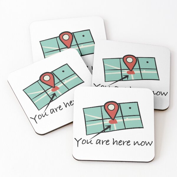 Item preview, You Are Here Design - Minimalist Funny Location Marker, Love Story, Couple Gift - Cozy Home Style, Art, Vintage designed and sold by Memorph.