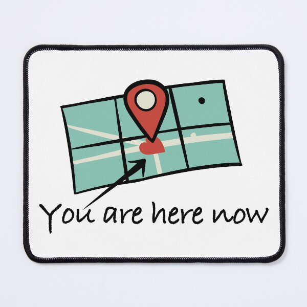 Item preview, You Are Here Design - Minimalist Funny Location Marker, Love Story, Couple Gift - Cozy Home Style, Art, Vintage designed and sold by Memorph.