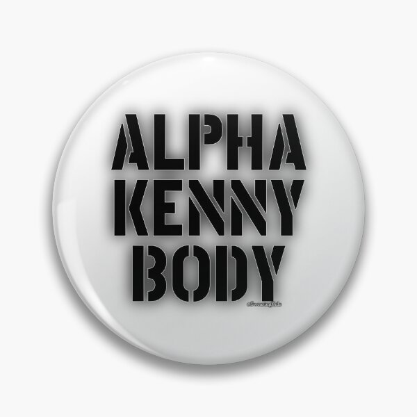 Item preview, ALPHA KENNY BODY designed and sold by SwearingKids.