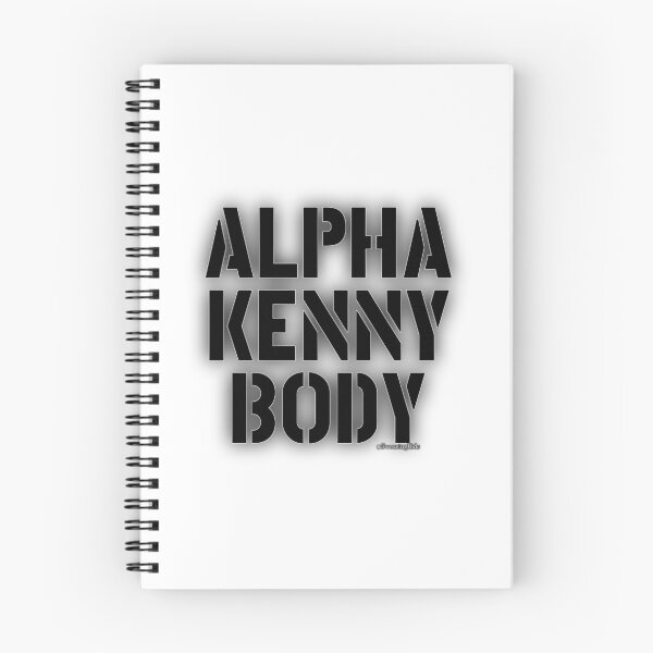 Item preview, ALPHA KENNY BODY designed and sold by SwearingKids.