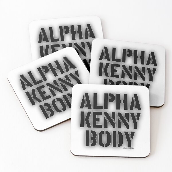 Item preview, ALPHA KENNY BODY designed and sold by SwearingKids.