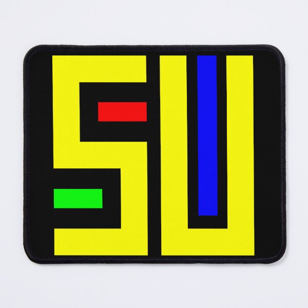 Item preview, RGB YB - Red Green Blue Yellow & Black  designed and sold by SlightlyUnreal.