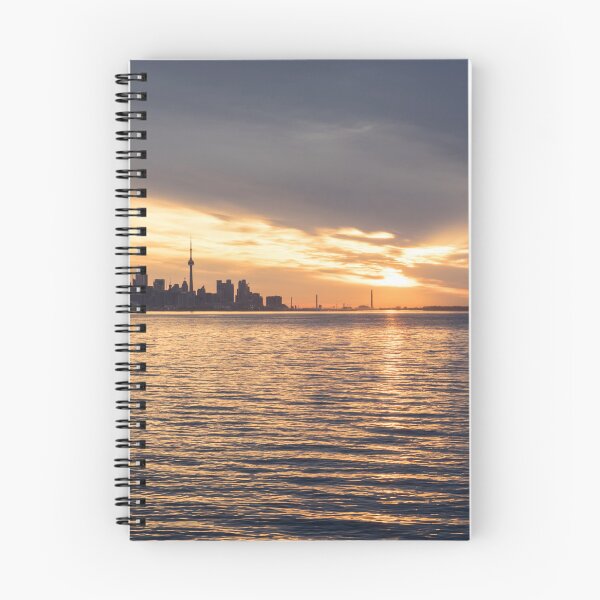 Item preview, Golden Sunpath and God Rays - Downtown Toronto Silhouette designed and sold by Georgia Mizuleva.