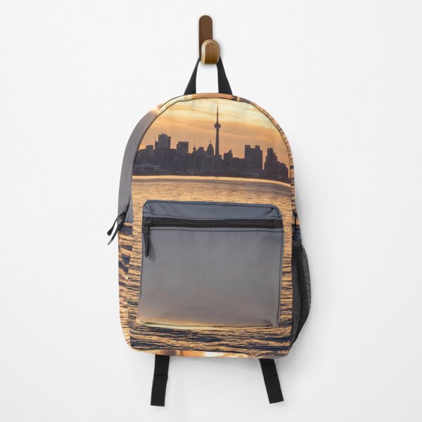 Item preview, Golden Sunpath and God Rays - Downtown Toronto Silhouette designed and sold by Georgia Mizuleva.