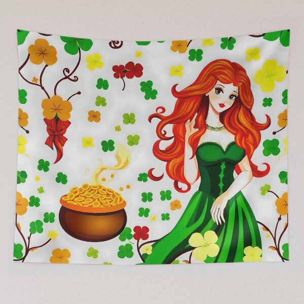 Item preview, Irish Designs Red Princess  designed and sold by OliDesigns.