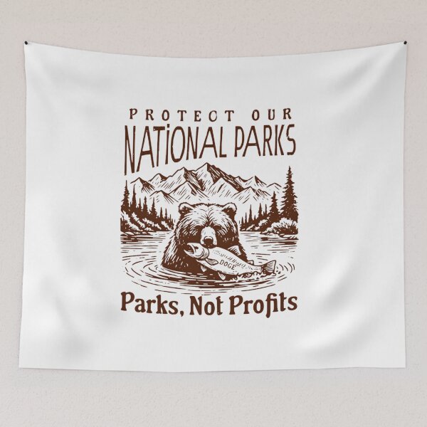 Item preview, Protect Our Parks designed and sold by wesdesignshop.