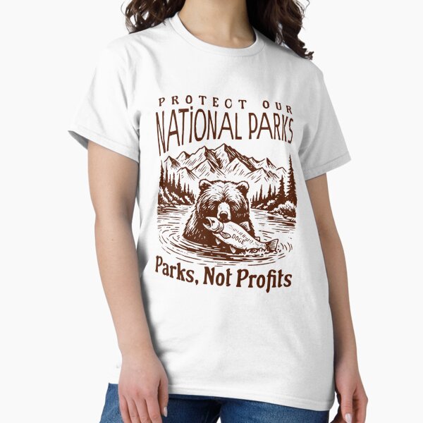 Vista previa del artículo con la obra «Protege nuestros parques», diseñado y vendido por wesdesignshop.