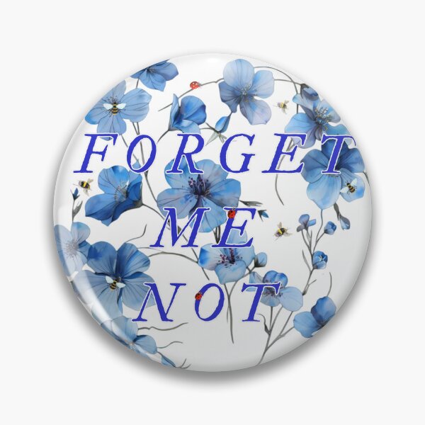 Item preview, Forget Me Not Flower  designed and sold by HealthCoreCommunity.