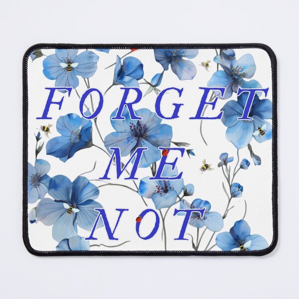 Item preview, Forget Me Not Flower designed and sold by HealthCoreCommunity.