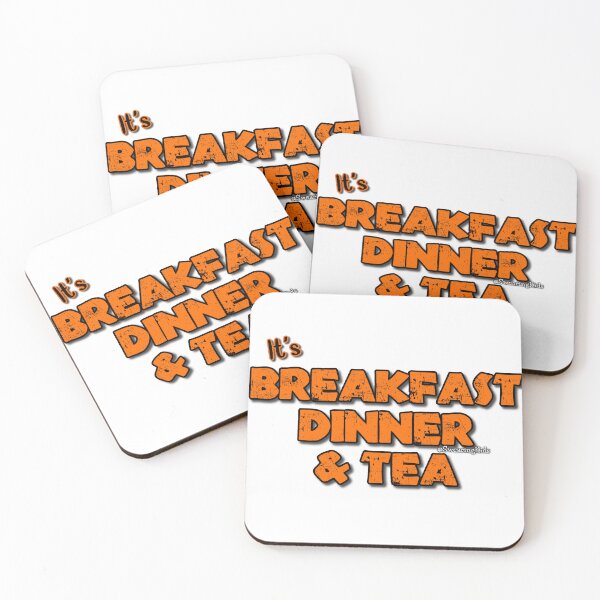 Item preview, Breakfast Dinner Tea designed and sold by SwearingKids.
