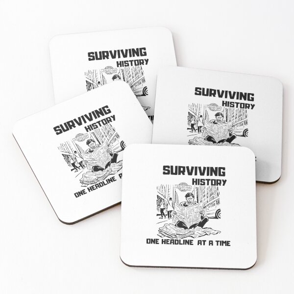Item preview, Surviving history, one headline at a time. designed and sold by ConradoBullhead.