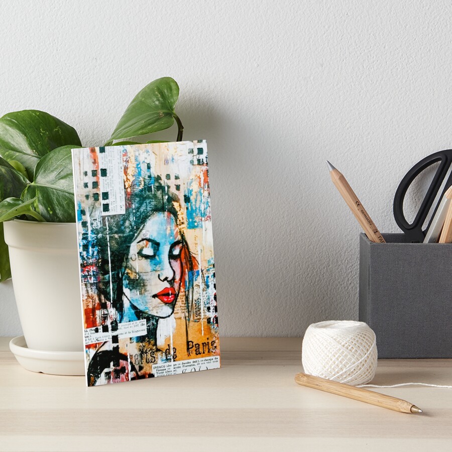 Item preview, Art Board Print designed and sold by artdumixedmedia.