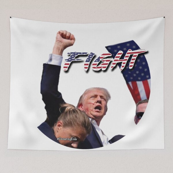 Item preview, Trump FIGHT designed and sold by SwearingKids.