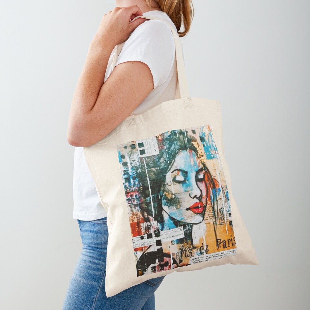 Item preview, Cotton Tote Bag designed and sold by artdumixedmedia.
