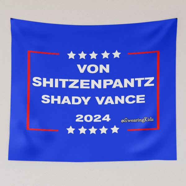 Item preview, VonShitzInPantz Shady Vance 2024 designed and sold by SwearingKids.