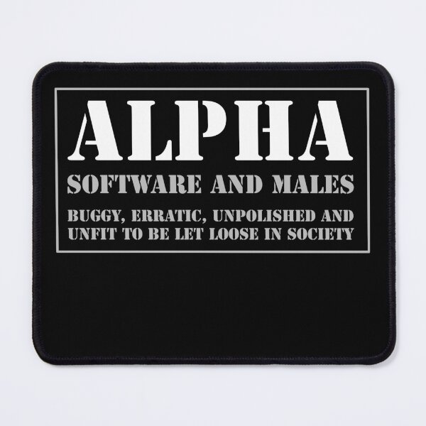 Item preview, ALPHA - software y hombres designed and sold by SavinArt.