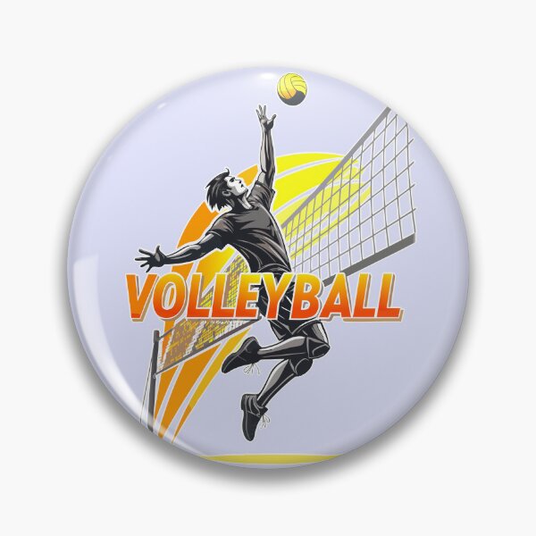 Item preview, Dynamic Volleyball Action Design for Sports Fans designed and sold by VikArtStudio.