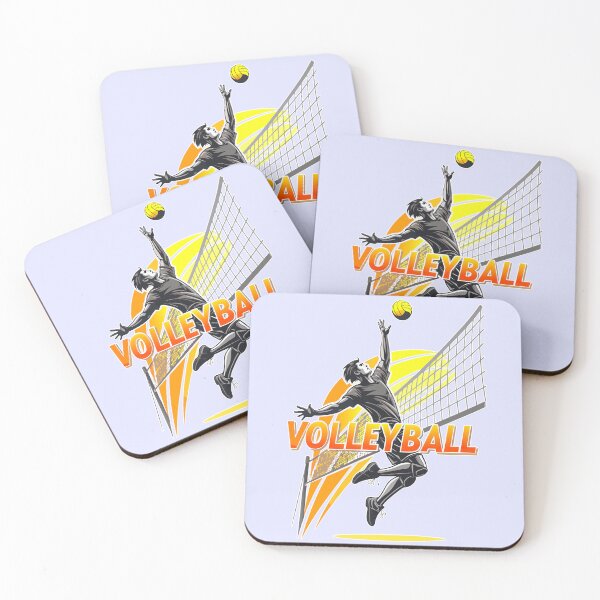 Item preview, Dynamic Volleyball Action Design for Sports Fans designed and sold by VikArtStudio.