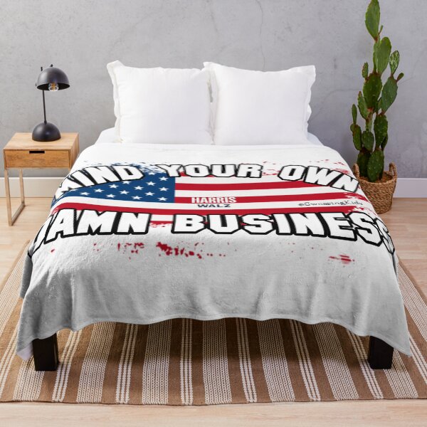Item preview, Mind Your Own Damn Business designed and sold by SwearingKids.