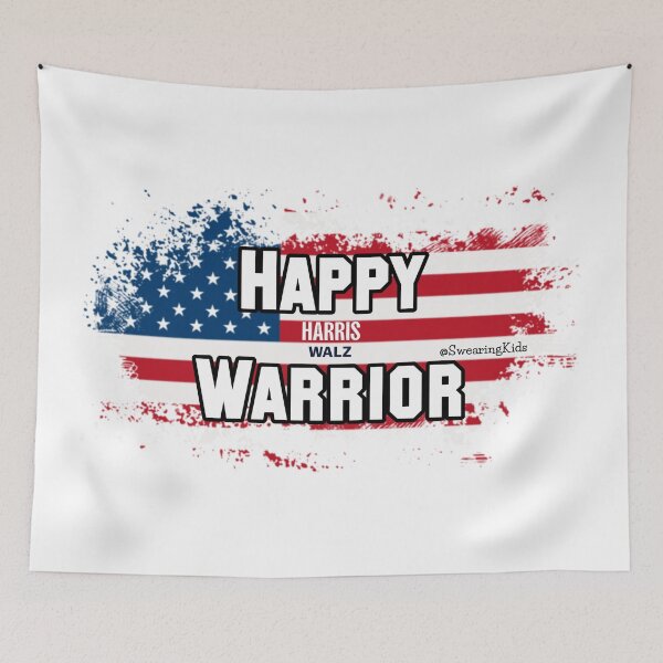 Item preview, Happy Warrior designed and sold by SwearingKids.