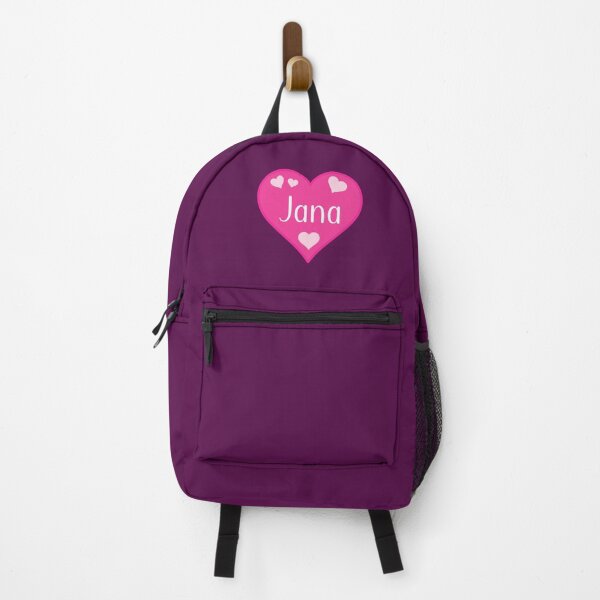 Item preview, Jana Name Pink Heart designed and sold by Jeallan Designs.