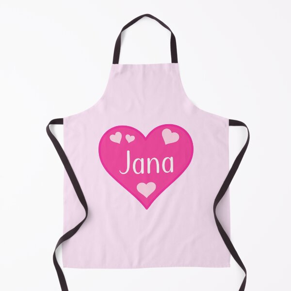 Item preview, Jana Name Pink Heart designed and sold by Jeallan Designs.
