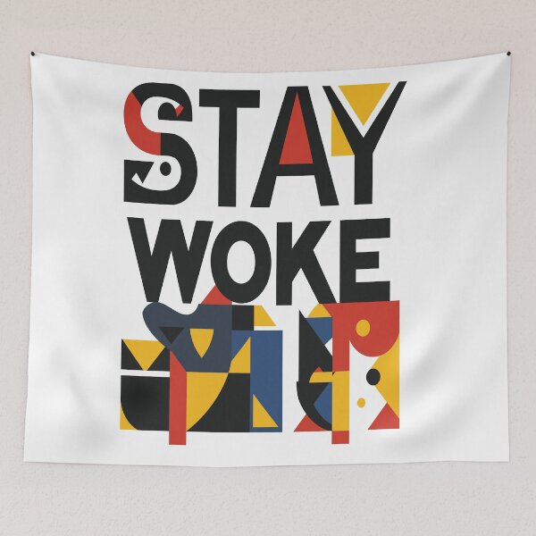 Item preview, Stay Woke freedom of speech designed and sold by JanChryzostom.