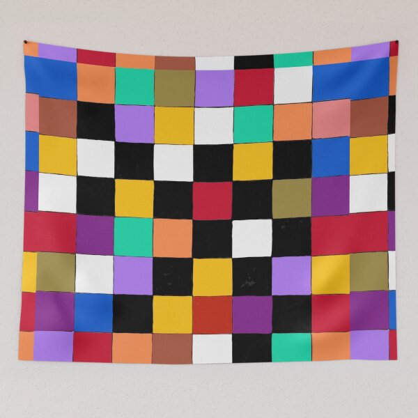 Item preview, Mixed Color Checkerboard Pattern designed and sold by Myra365Art.
