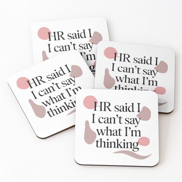 Item preview, HR Approved Thoughts Only designed and sold by CrownedCanvas.