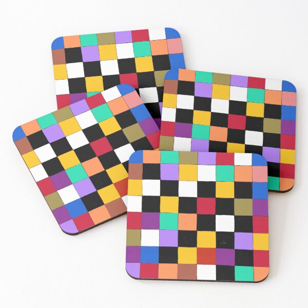 Item preview, Mixed Color Checkerboard Pattern designed and sold by Myra365Art.