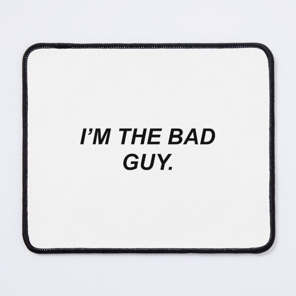 Item preview, “I’m the Bad Guy, Duh - Billie Eilish Quote T-Shirt/Sticker/Poster - Bold Sarcastic Desi designed and sold by vi.besstore .