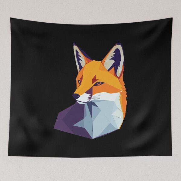 Item preview, Origami Fox designed and sold by Getup-clothing.