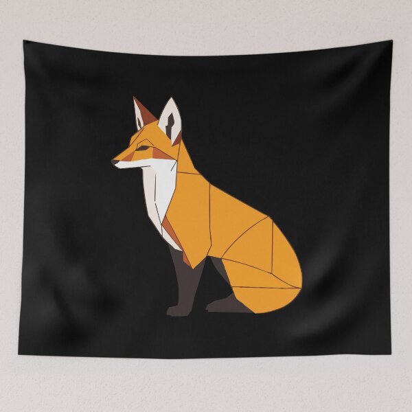 Item preview, Origami Fox designed and sold by Getup-clothing.