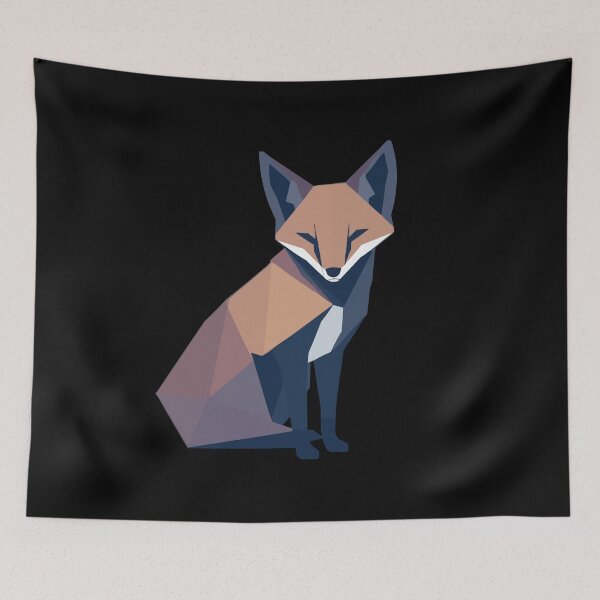 Item preview, Origami Fox designed and sold by Getup-clothing.