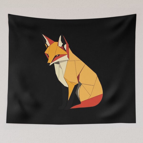 Item preview, Origami Fox designed and sold by Getup-clothing.