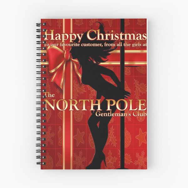 Item preview, North pole Gentleman's Club designed and sold by SwearingKids.