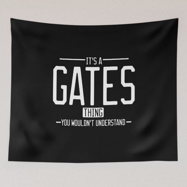 Item preview, It's a Gates thing funny last name family reunion personalized gift designed and sold by 9X FR.