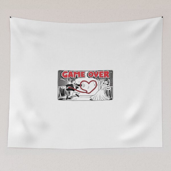 Item preview, Game over fun design for newlyweds designed and sold by StormArte.
